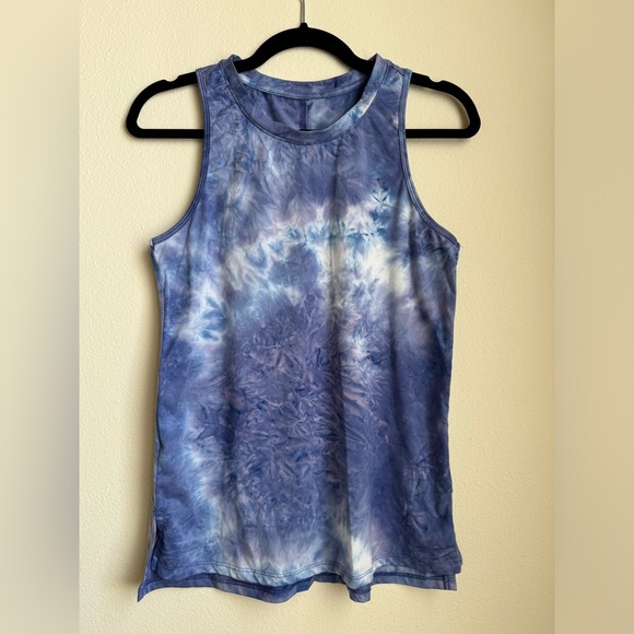 RBX Tops - RBX Sleeveless Blue Tie-Dye Athletic Top | Small